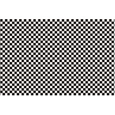 Checkered1Z foaie de zahar cu patratele alb negru banner concurs masini 29x20cm